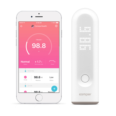 ears ear thermometer/infrared temperature measurement/intelligent infrared digital thermometer